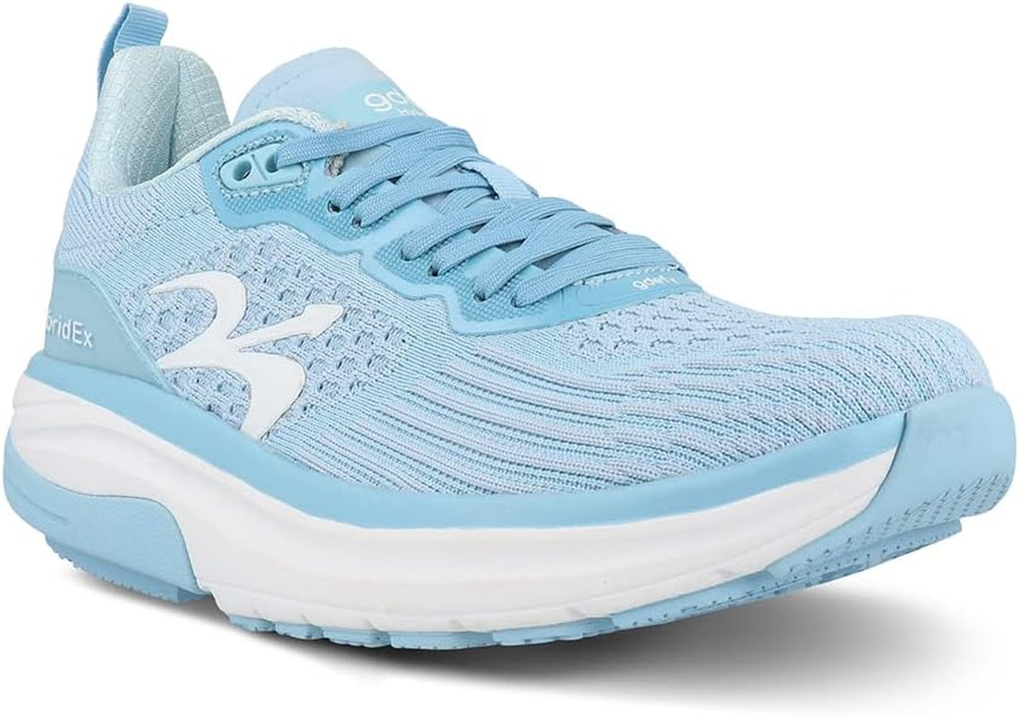 G-DEFY Hybridex Women’S Supportive Running Shoe | Versoshock Technology for Pain Associated with Prolonged Standing or Walking | Arch Support | Diabetic Shoes | Wide Shoes | Free Custom Orthotic